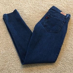 Levi’s Dark Wash Skinny Jeans